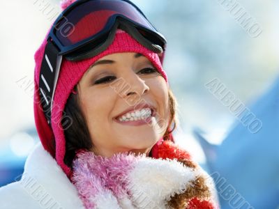Snowboard girl