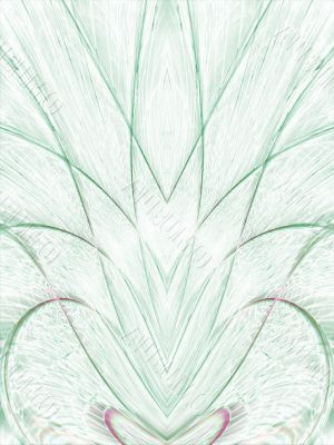 Fractal Abstract Background - Green points