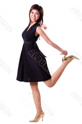 carefree girl