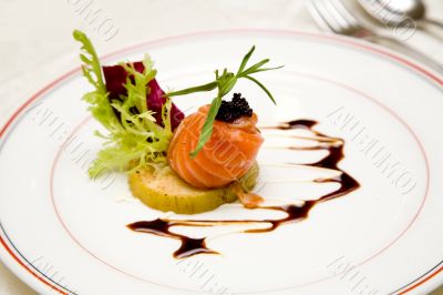 salmon main dish