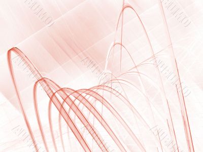 Fractal Abstract Background - Arching threads