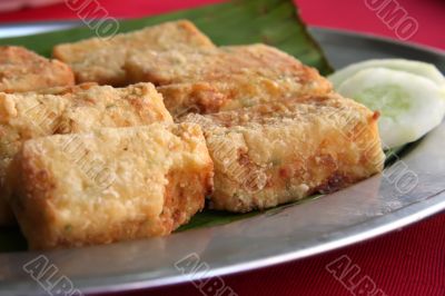 Fried tofu