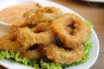 Fried calamari