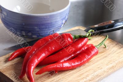 Fresh chillis