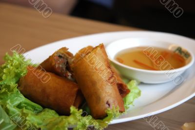 Vietnamese springrolls