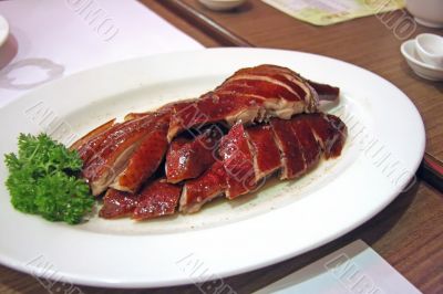 Roast duck