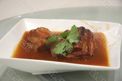 Chinese stewed pork