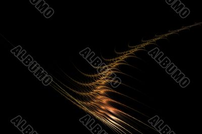 abstract fractal stream