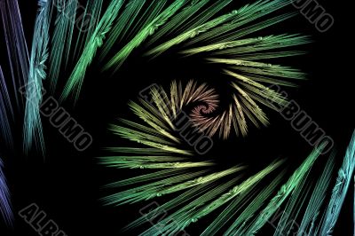 falling spirals