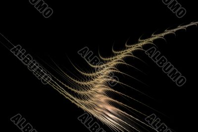 Seahorse abstract