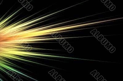 abstract blast