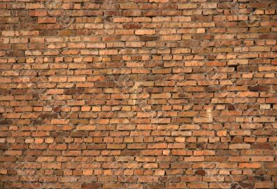Old flat brick.