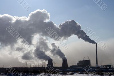 Thermal power station.