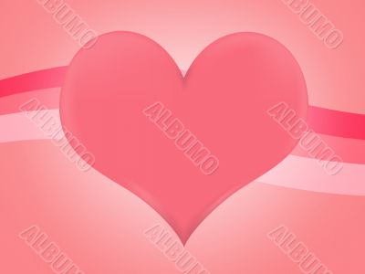 Large Heart Background