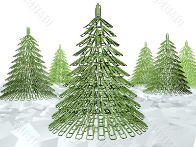 Christmas tree fastener