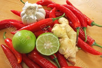 Asian cooking ingredients