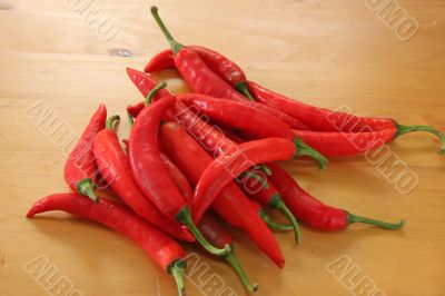 Pile of chillis