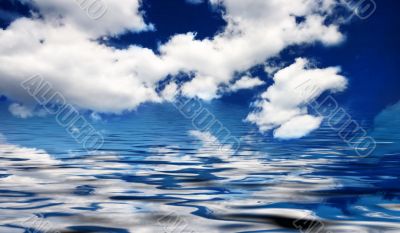 Brilliant cloudscape
