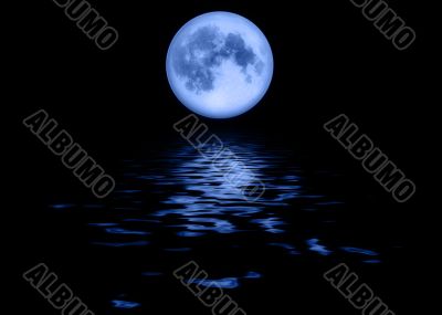 Full blue moon