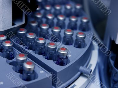 Circle of vials