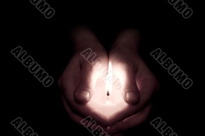 Holding the light