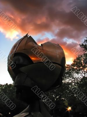 Fire in the sky