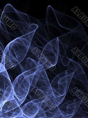 Fractal Abstract Background - Tangling textures