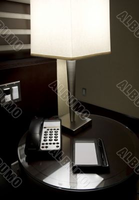Lamp and writing instruments
