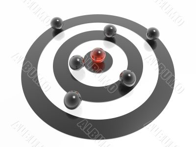 3d target