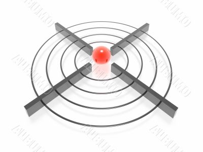 3d target