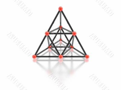 glass pyramid