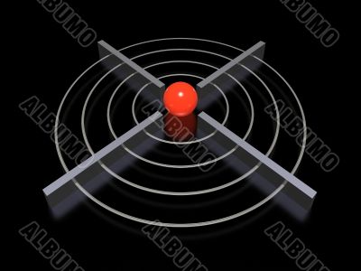 3d target