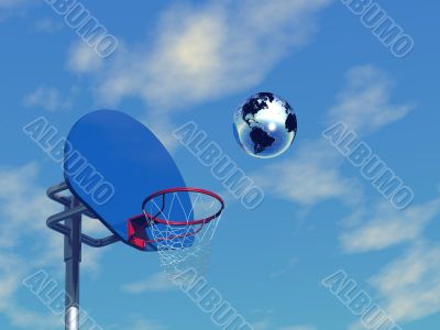 3D basketball