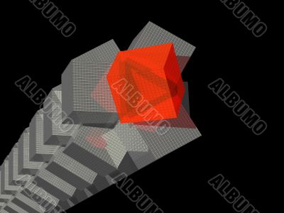 tower of cubes
