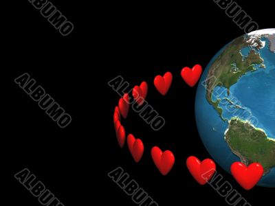 orbiting hearts