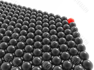 red leader of balls group