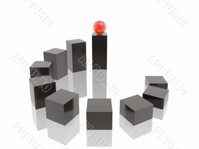 ladder and sphere
