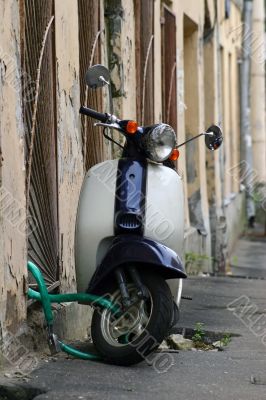 Old scooter