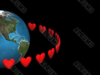 orbiting hearts