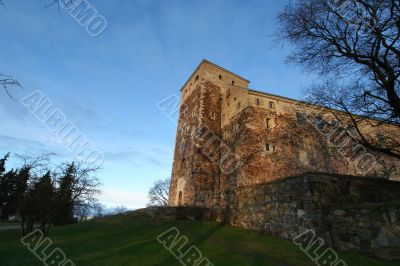 old stone castle in Turku
