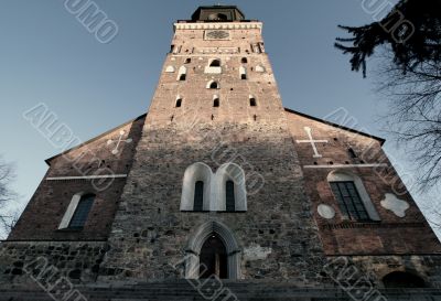 Turku cathedral in Finland