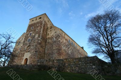 old stone castle in Turku
