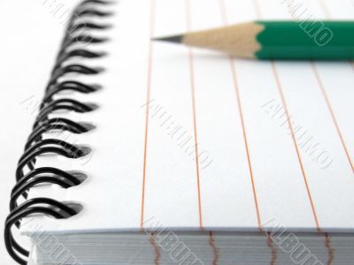 notepad with pencil 7