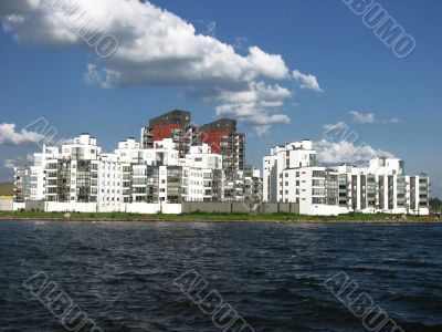 Houses by the sea