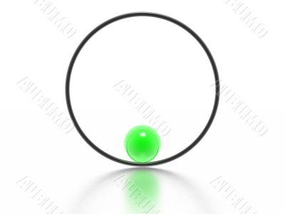sphere and ring