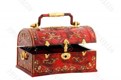 Treasure chest open