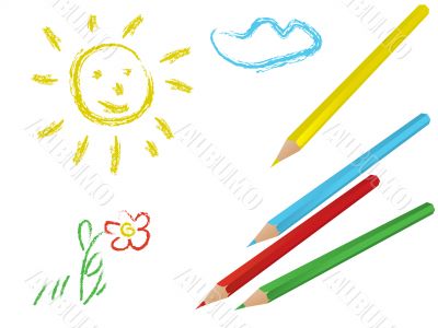 Child drawing