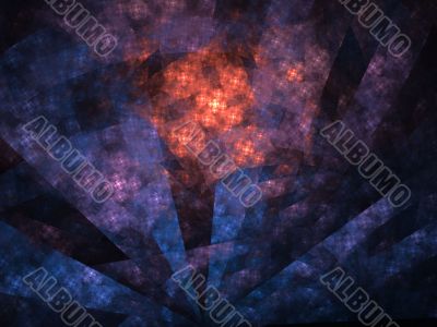 Fractal Abstract Background - Fanning textures