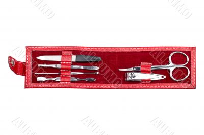 Manicure tools set