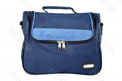 Blue handbag